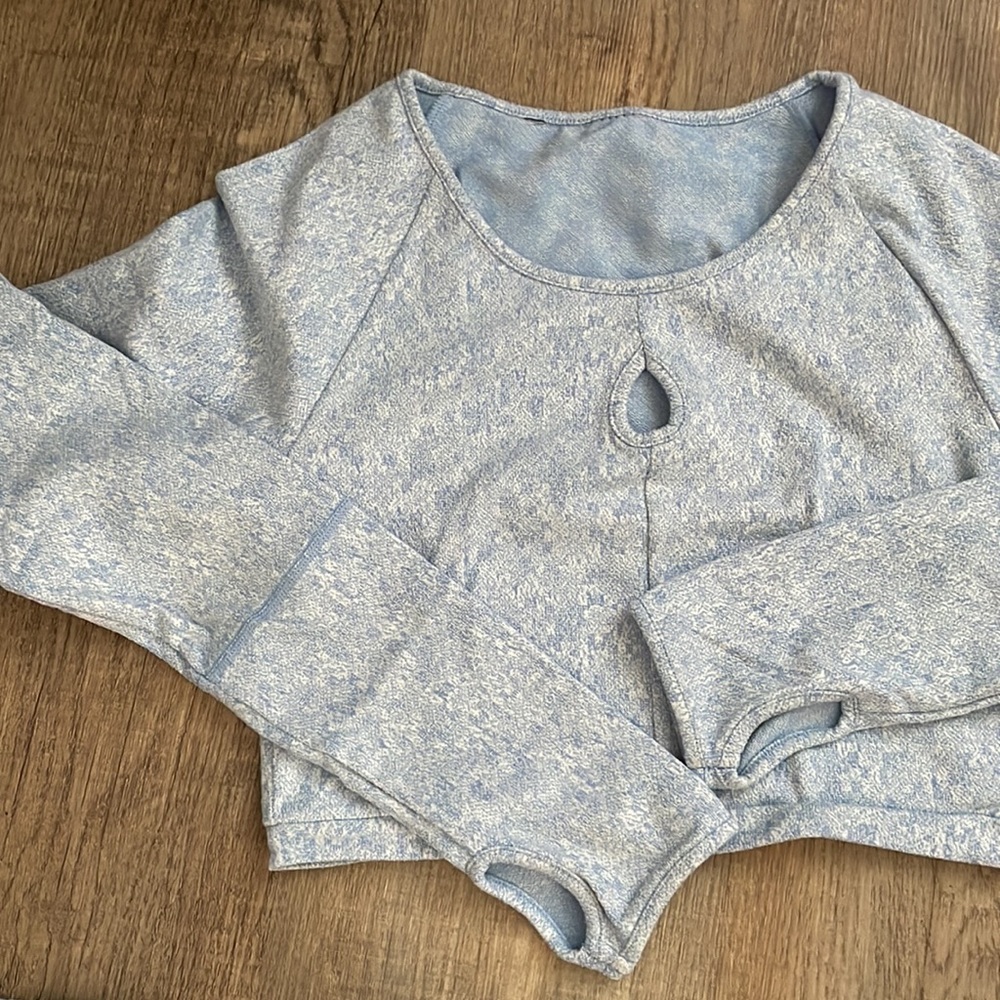 Gymshark Fleur Texture Blue Set - Small - Picture 5 of 6